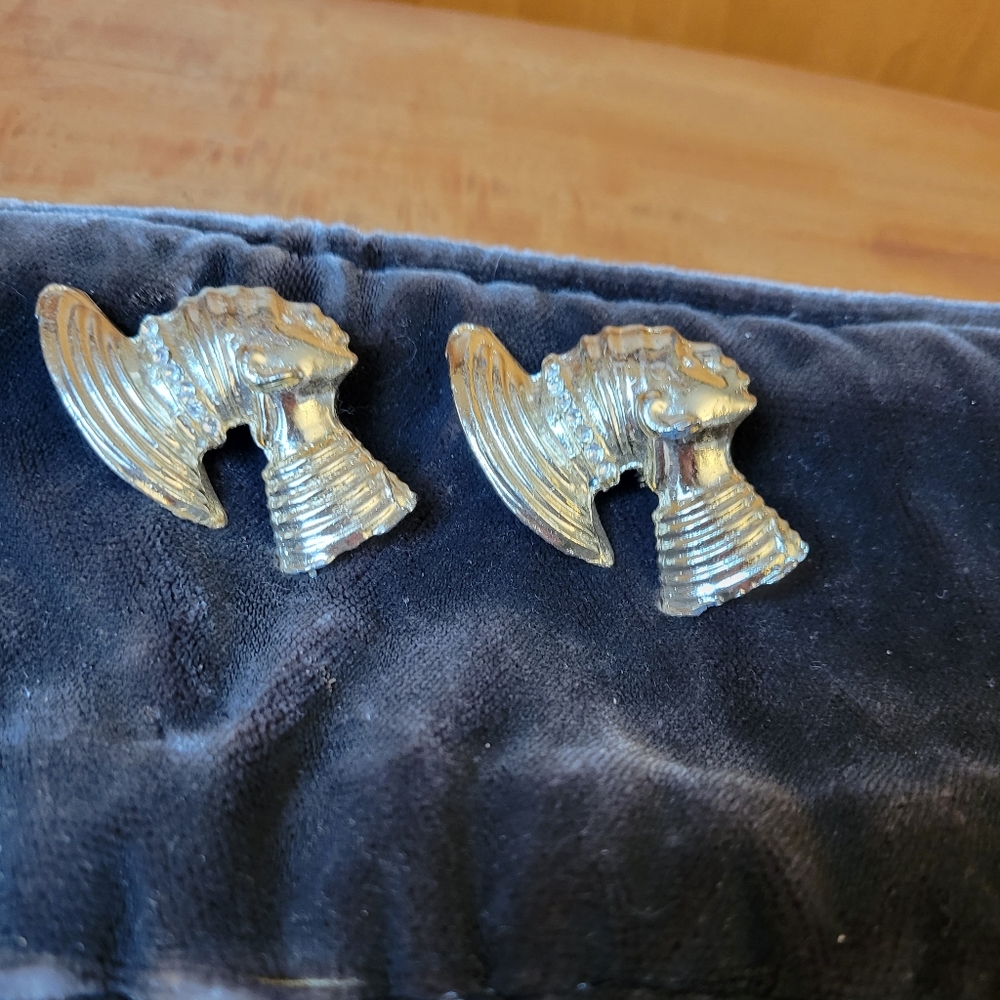 Pair of Nubian Princess Brooches Egyptian